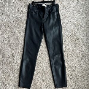 L’Agence Margot Coated Jeans Size 25 EUC